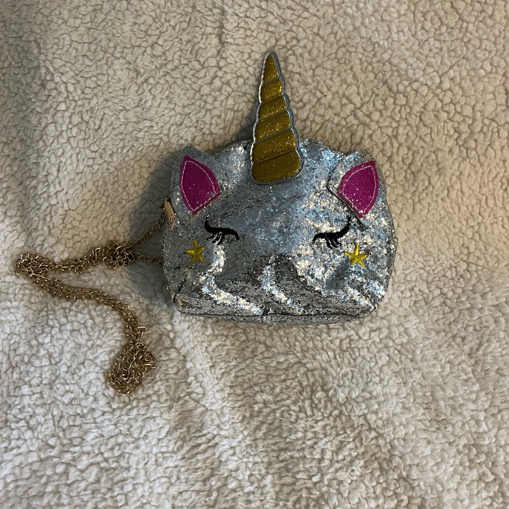 Unicorn Sequin Crossbody Bag for Kids